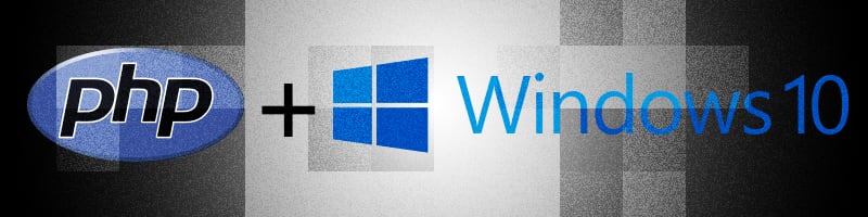 installing php on windows 10 from microsoft web installer