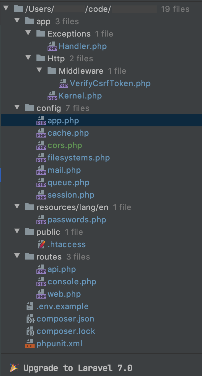 phpstorm laravel