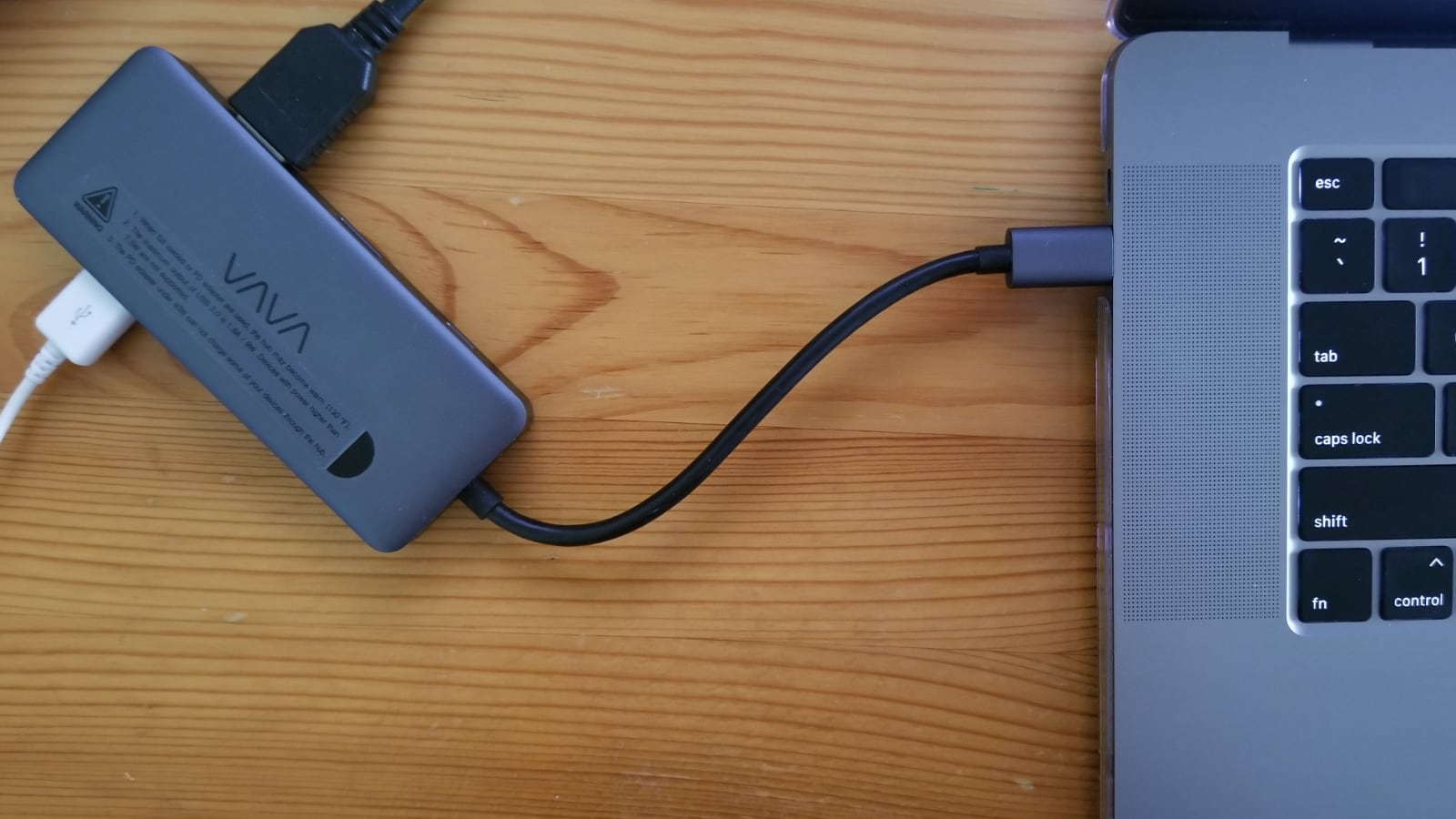 2019 16" MacBook Pro dongle