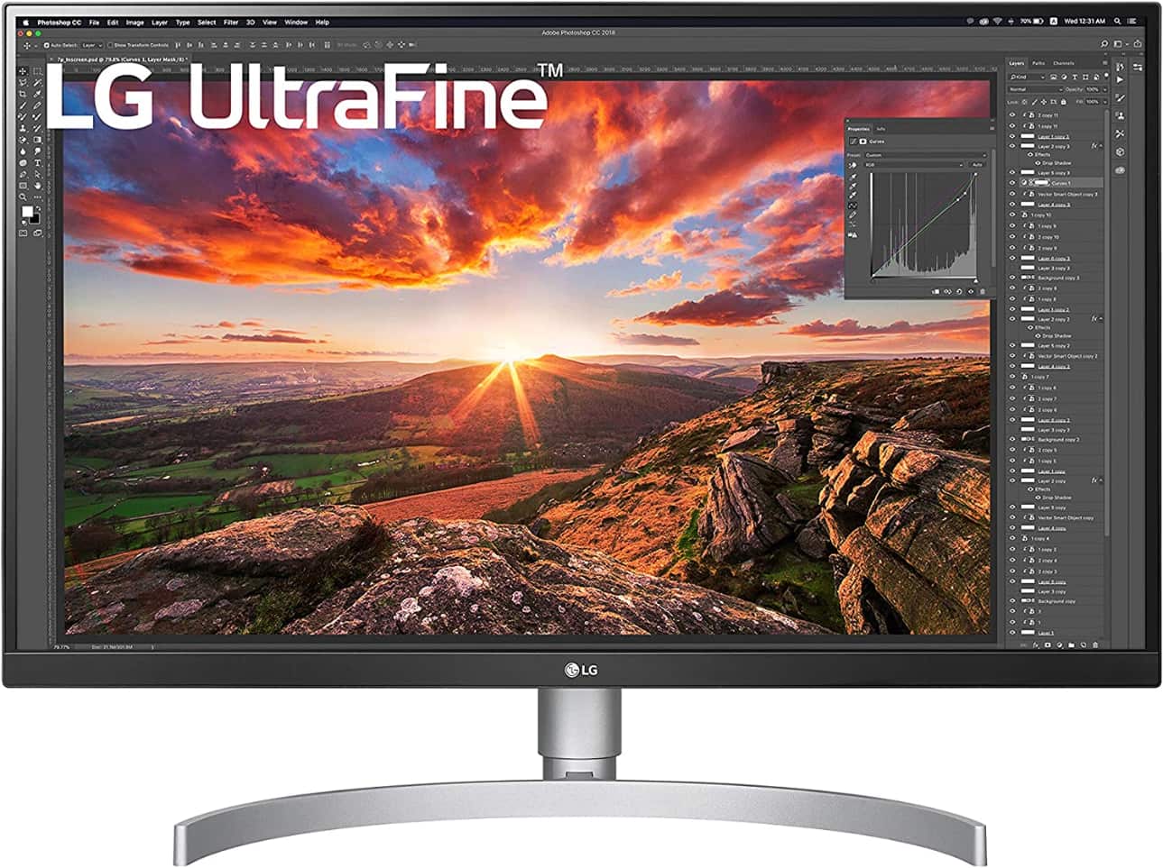 27 UHD UltraFine™ IPS Monitor with VESA DisplayHDR™ 400, USB Type-C™ and  Ergo Stand